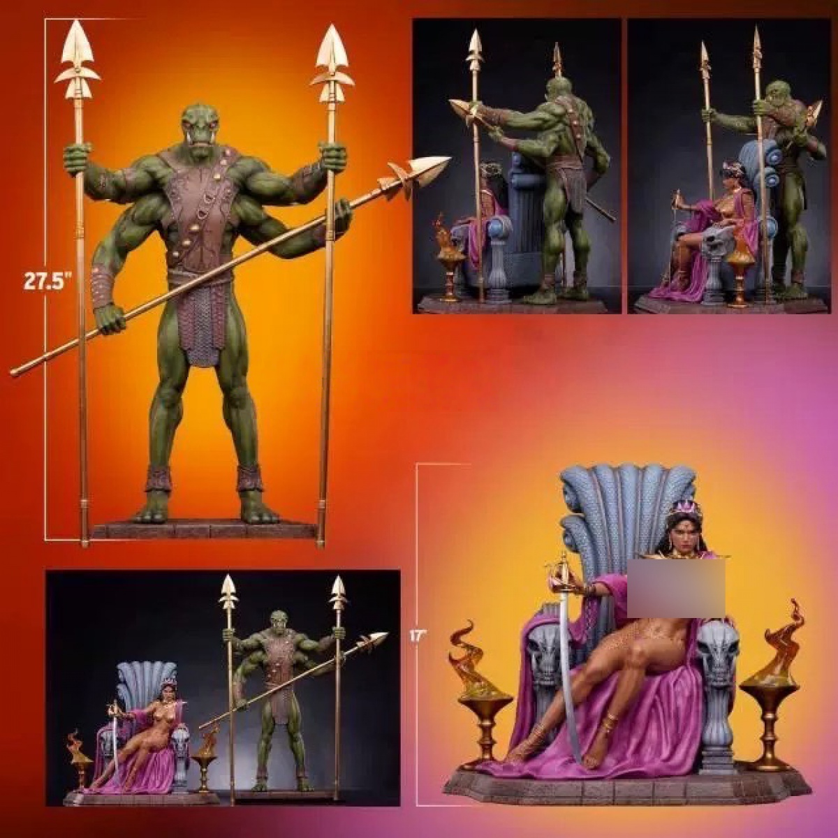 Sideshow X PCS 1/4 Dejah Thoris Statue Figure Model Collectible