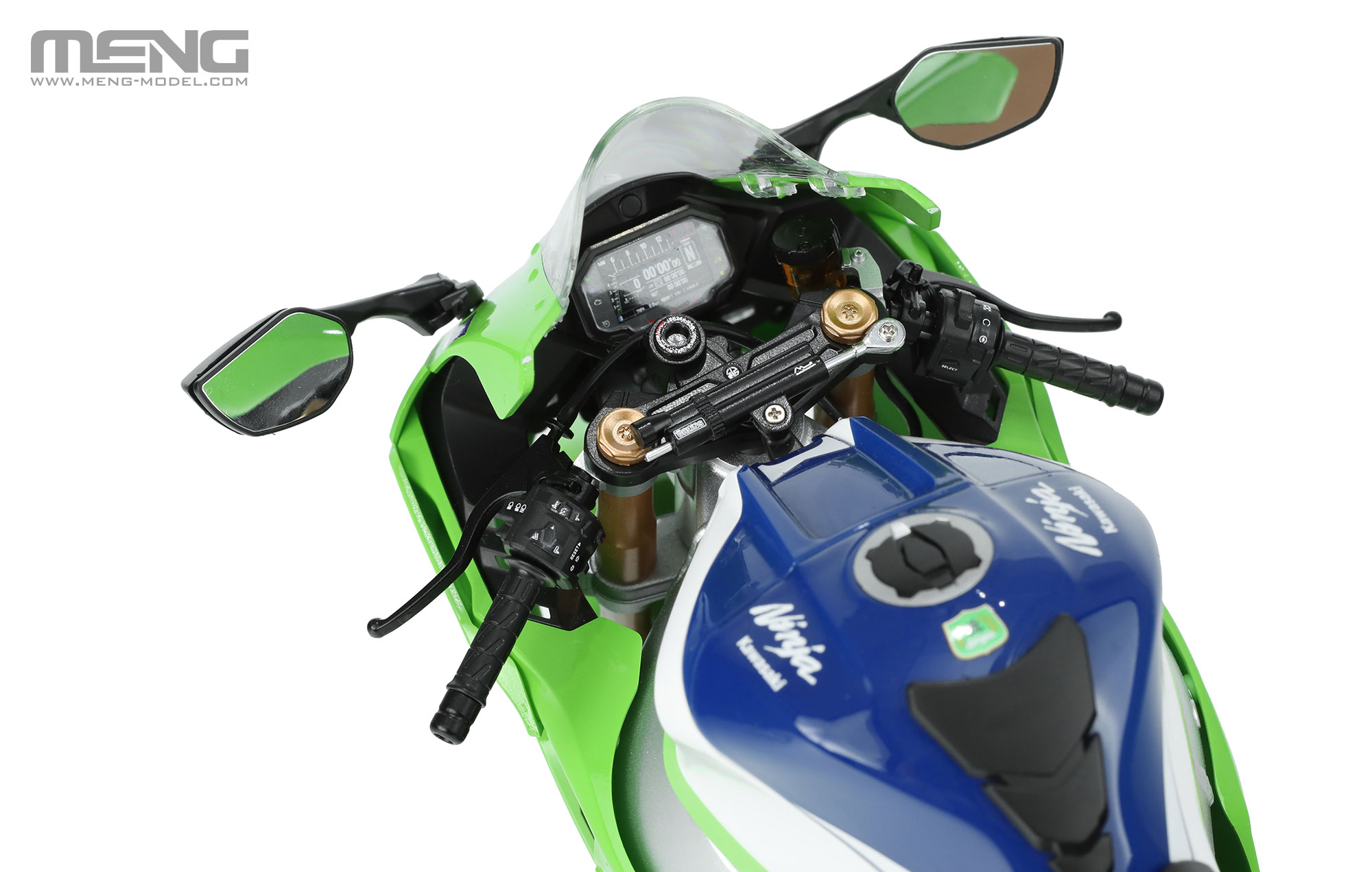 MENG MT-007S 1/9 Kawasaki NINJA ZX-10R Motorcycle Model Kit