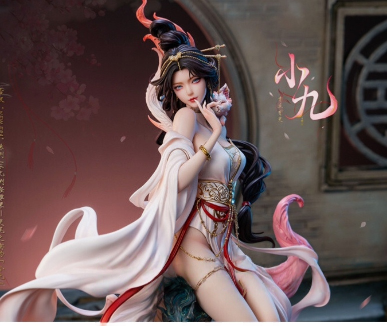 PIJI Studio Nine Model Pre-order Nine Tail Fox Girl Statue PVC