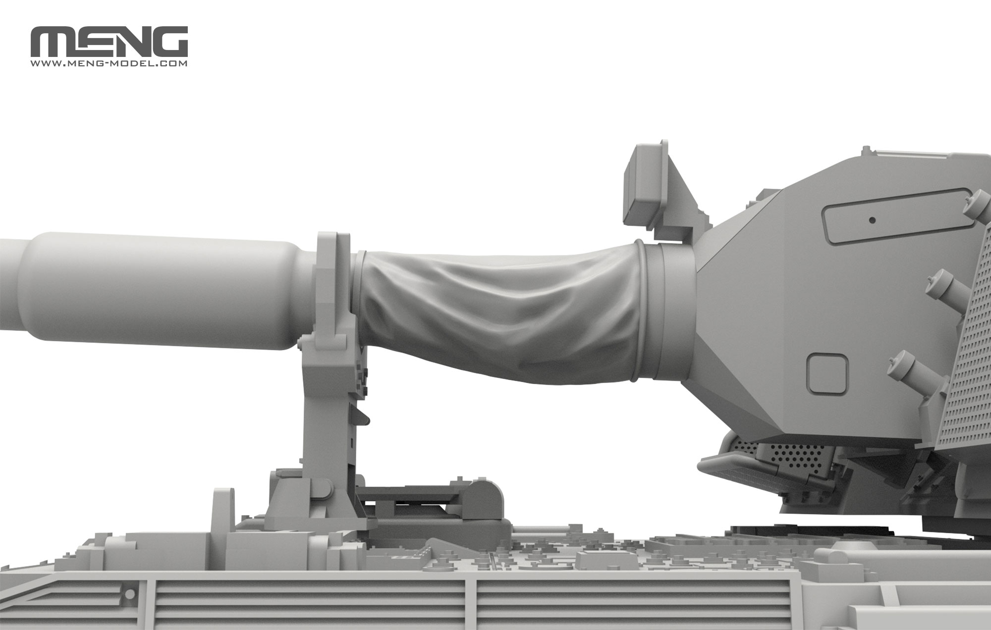 モンモデル　自走榴弾砲MENG Panzerhaubitze 2000 1/35 German Panzerhaubitze 2000 SP w/armor Meng Model -TS019