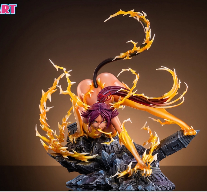POP.ART Studio Bleach Shihouin Yoruichi Resin Statue in stock 1/6