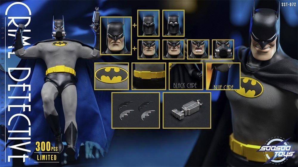 Soosootoys 1992 Batman Action Figure Model In STOCK 1/6 Scale
