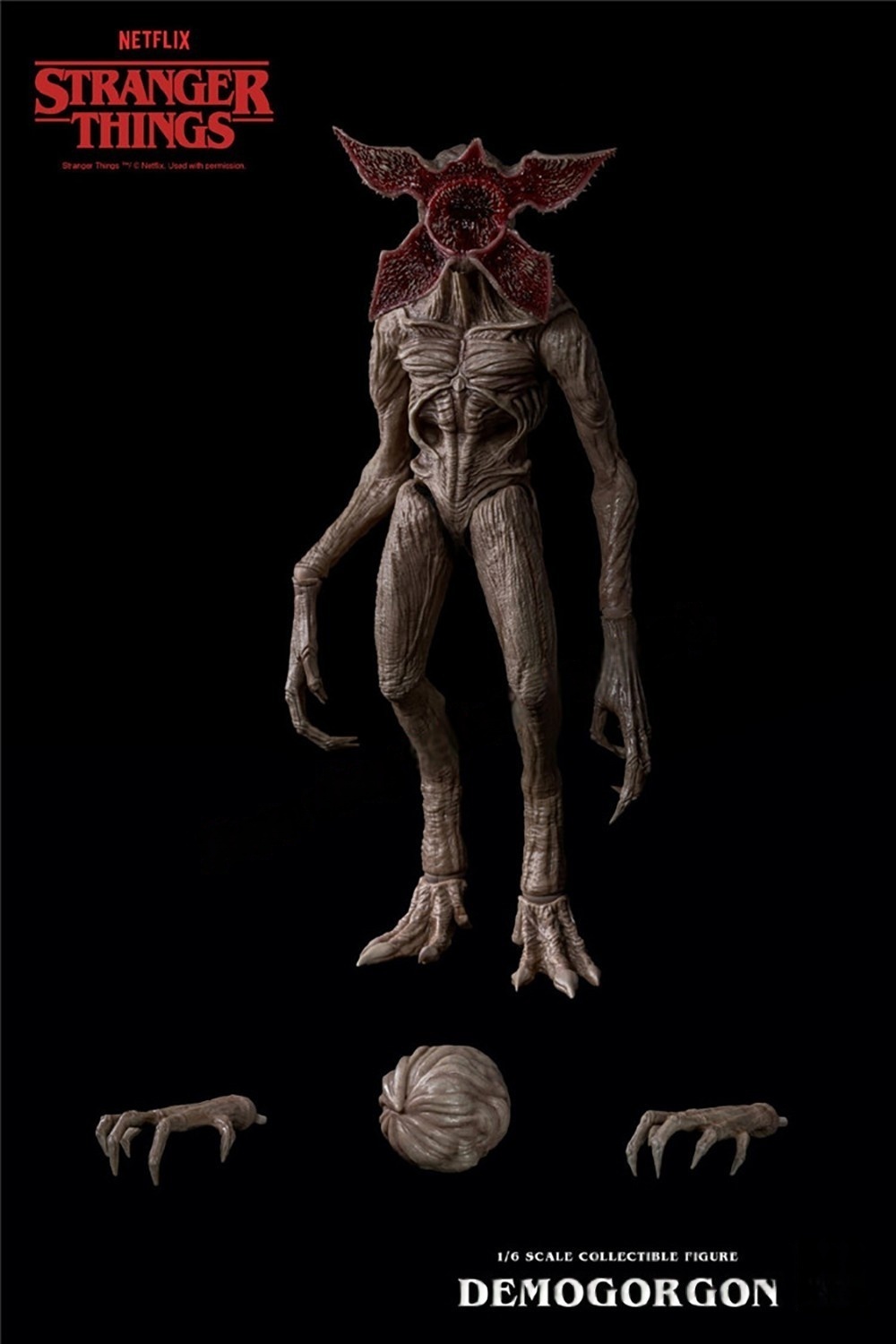 Threezero 3Z0263 Stranger Things 1/6 Scale Demogorgon Action