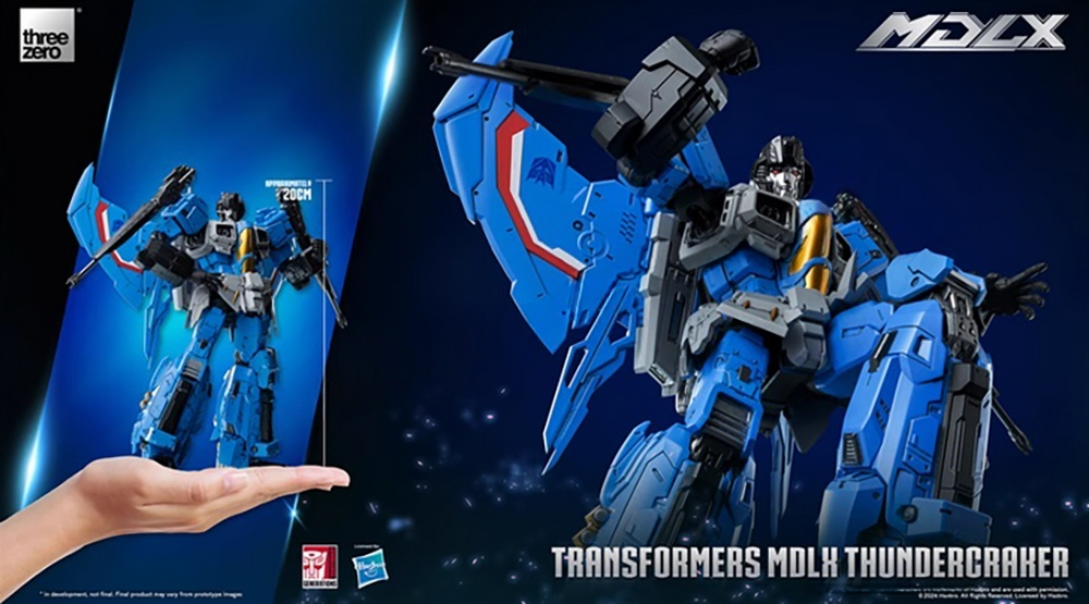 Threezero 3Z0664 MDLX Series Decepticons Thundercracker Action