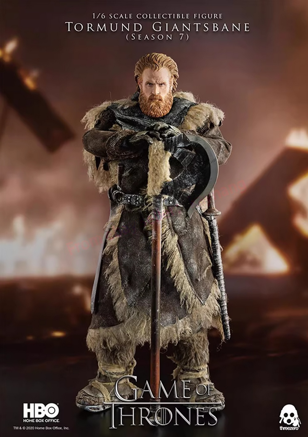 Threezero 3Z0106 Game of Thrones 1/6 Scale Tormund Giantsbane