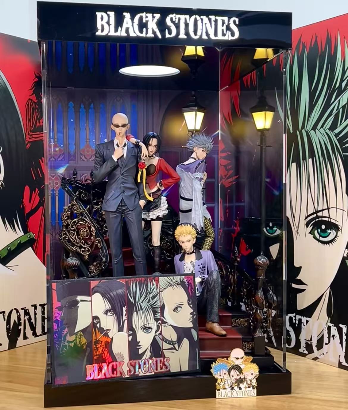 nanarock様 Weare A Design StudioNANA Black Stones band Model in stock Oosaki