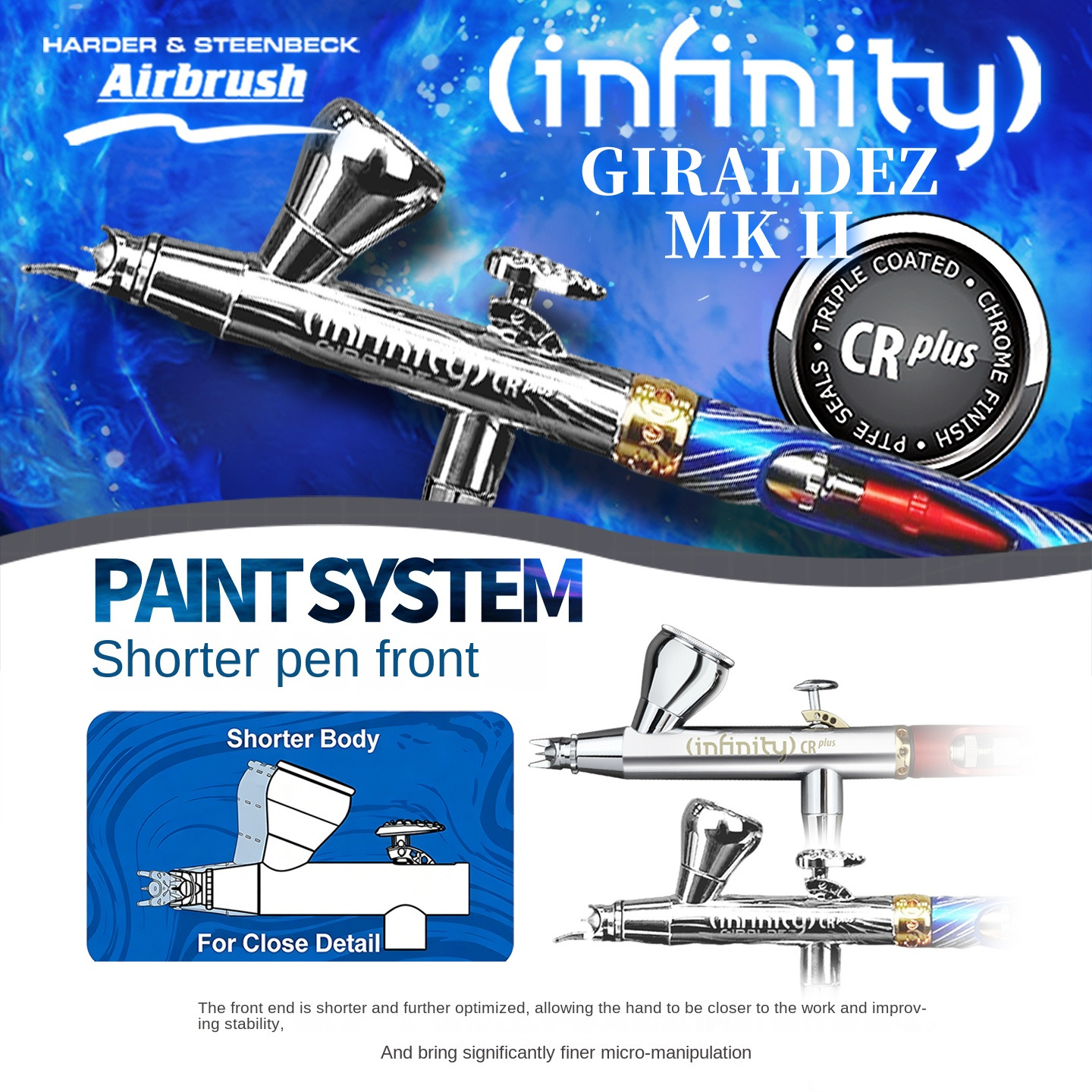 Hansa Harder & Steenbeck 122251 GIRALDEZ Mk II 0.25MM AIR BRUSH