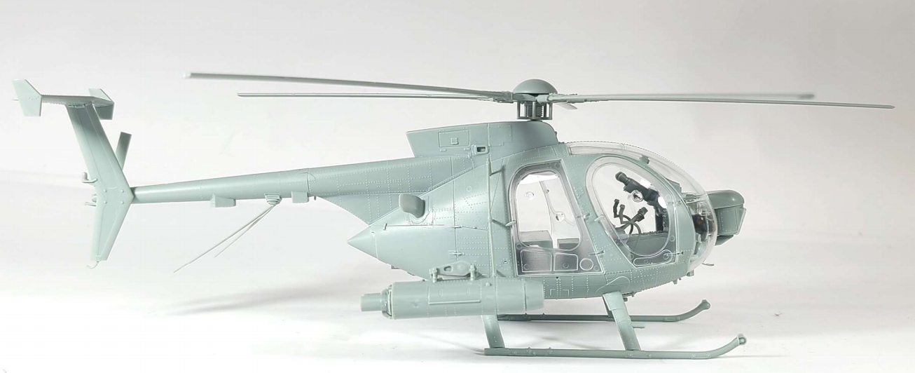 Academy AC12136 1/35 MD500 Defender `IDF`Fighter Assembly Aircraft