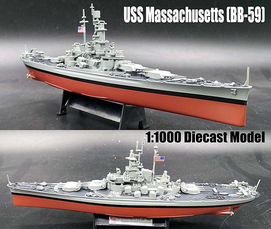 diecast battleship models