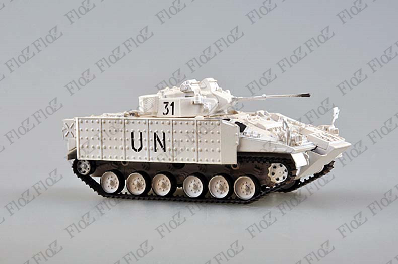 MCV 80 FV 510 Warrior armoured vehicle IFV 1st Bn UN 1/72 tank Easy ...