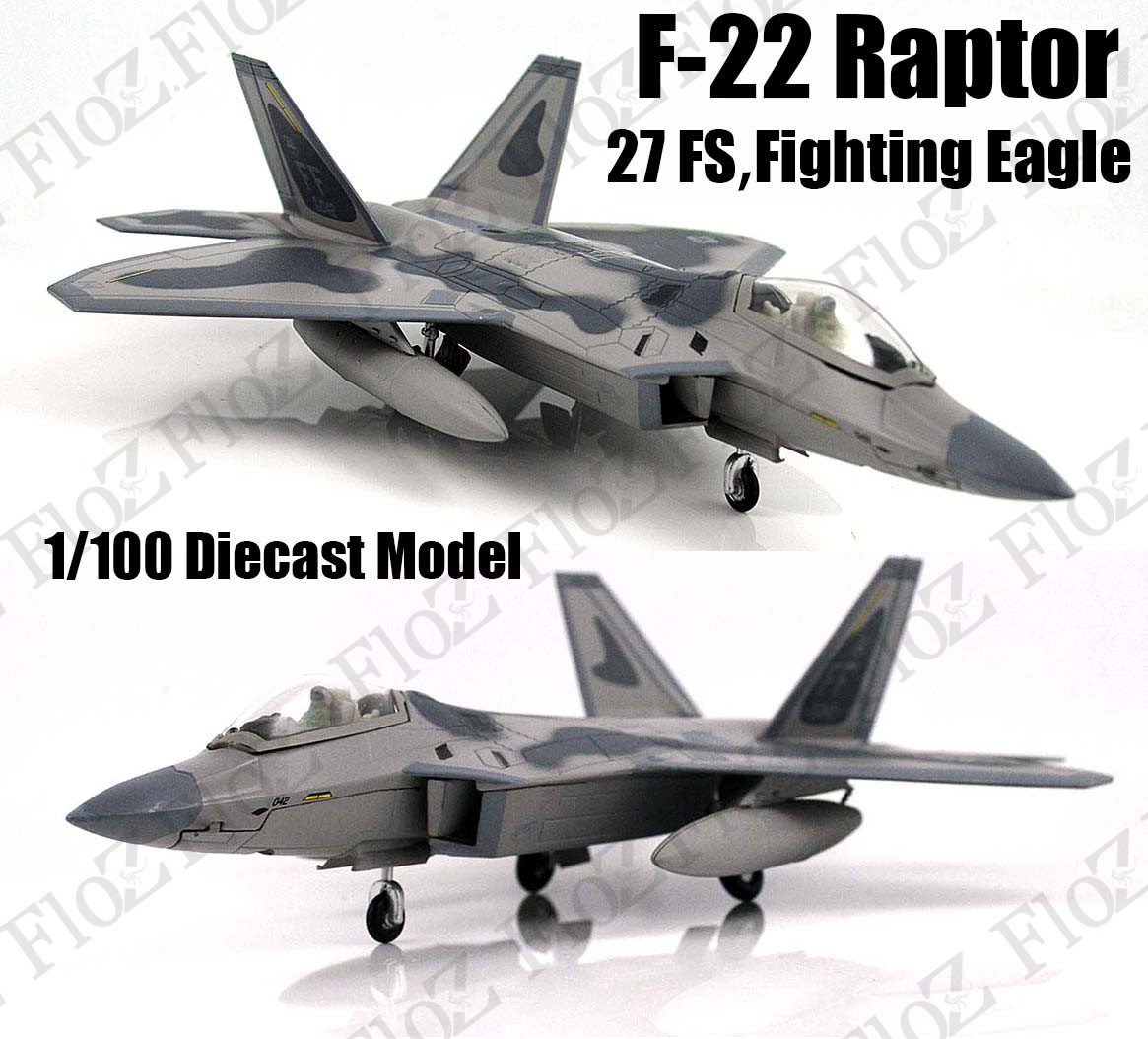 f 22 raptor diecast model
