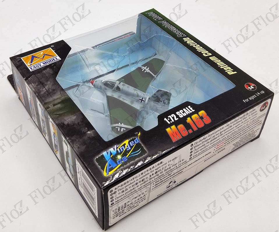 White Easy Model 1 72 Scale Messerschmitt Me163 B 1a Komet 54 Model Kit Toys Games Aircraft