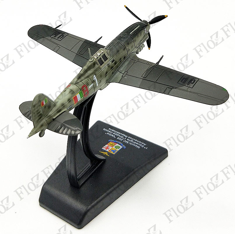 Italy Macchi C.205 Veltro Greyhound 1//100 diecast plane LEO model