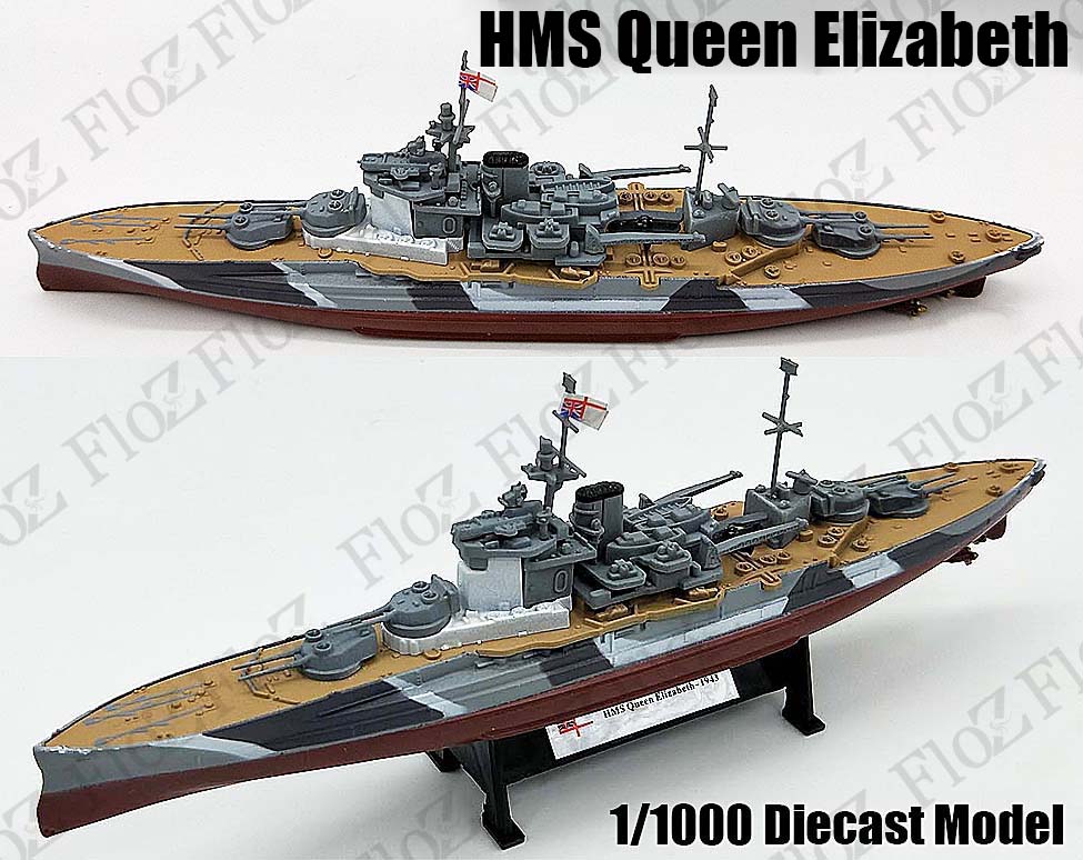 diecast battleship models