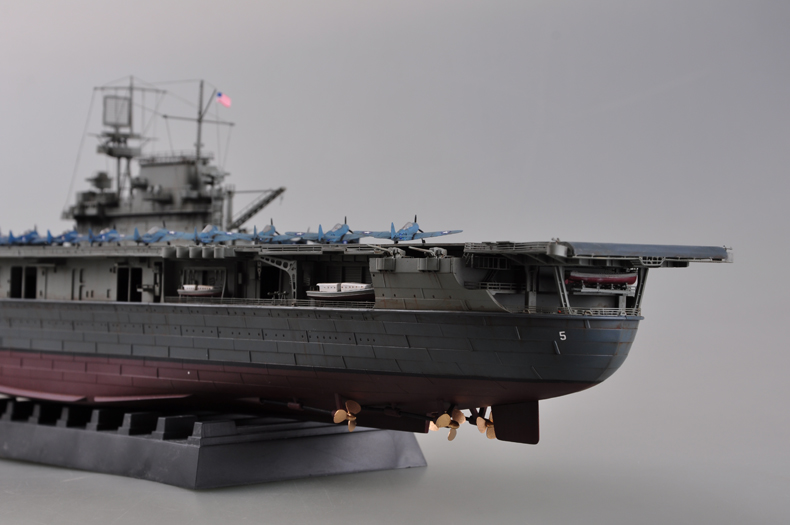 USS YORKTOWN CV-5 1/350 ship Trumpeter model kit 65301 | eBay
