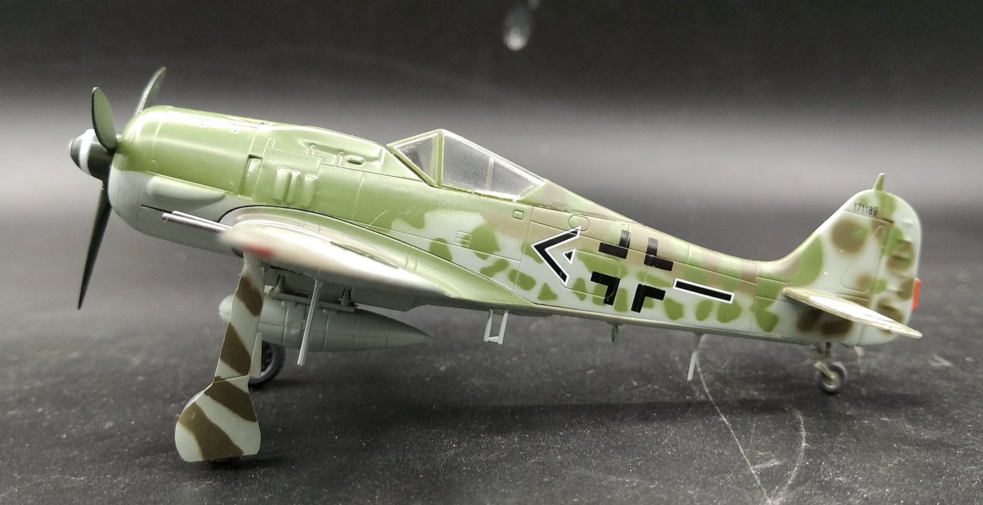 Wwii German Fw 190a 8 Commander Of Ii Sg 2 Maj 1 72 Aircraft Plane