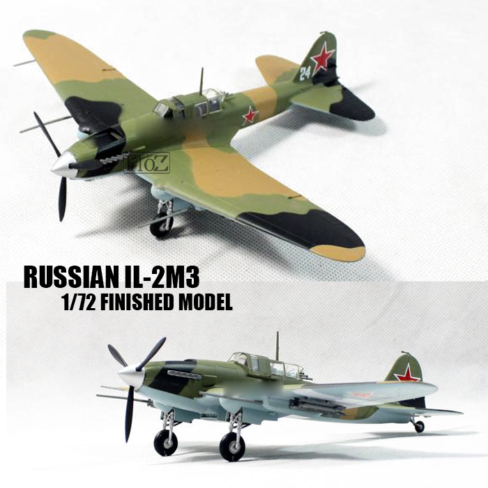 EASY MODEL Aircraft Model 1//72 IL-2M3 24 White 2nd AE 76th GvShAD 36412 E6412