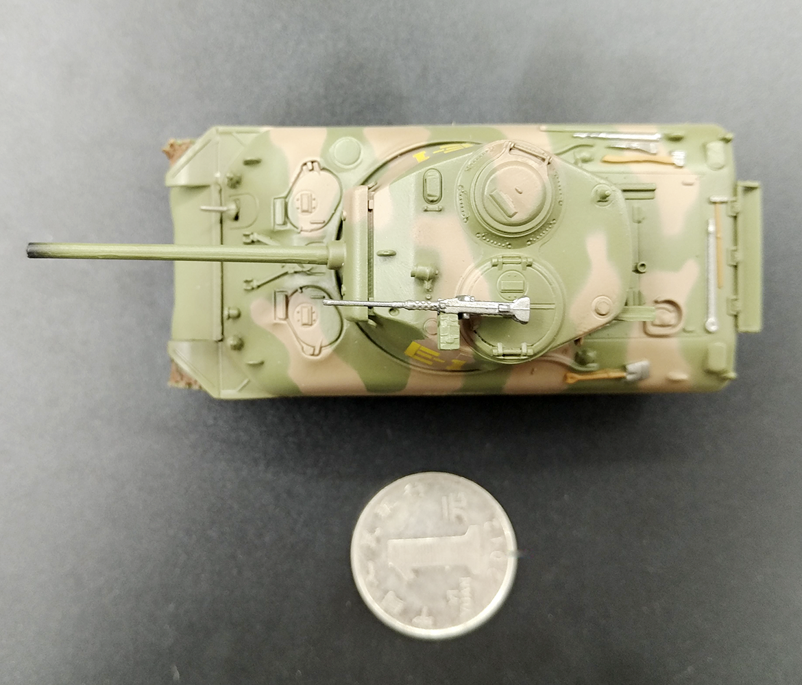 76 Easy Model 36248-1//72 WWII m4a1 w 2nd Armored brigada-nuevo