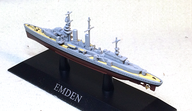 German Empire Emden 1 1250 Diecast Model Ship