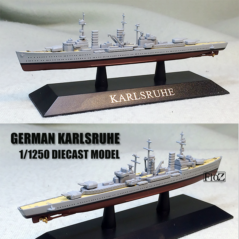 German Z21 Wilhelm Heidkamp Destroyer 1943 KS45 Deagostini 1//1250 New OVP