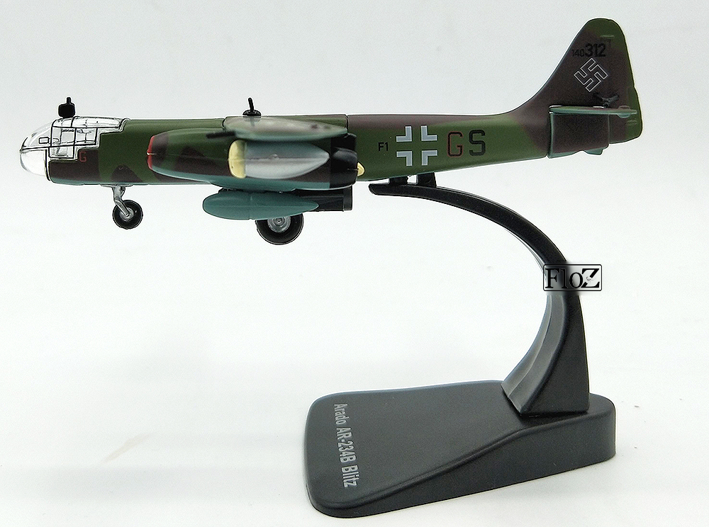 WWII GERMAN ARADO AR-234B 1/144  diecast  plane model aircraft