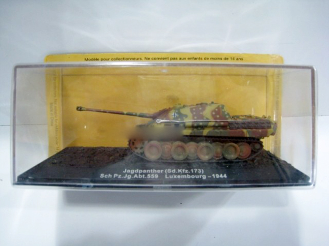 WWII GERMAN JAGDPANTHER SD.KFZ.173  IXO 1/72 DIECAST MODEL FINISHED Tank