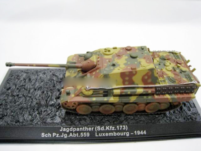 WWII GERMAN JAGDPANTHER SD.KFZ.173  IXO 1/72 DIECAST MODEL FINISHED Tank