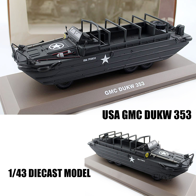 WWII USA GMC DUKW 353 1/43 DIECAST MODEL FINISHED Truck ATLAS eBay