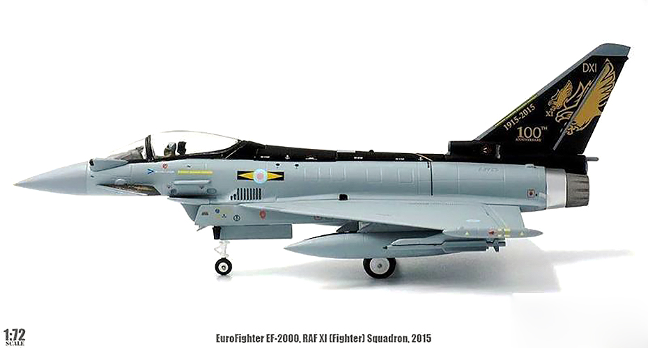 JC WINGS ROYAL AF EuroFighter EF-2000 NO.11 Squadron 1/72