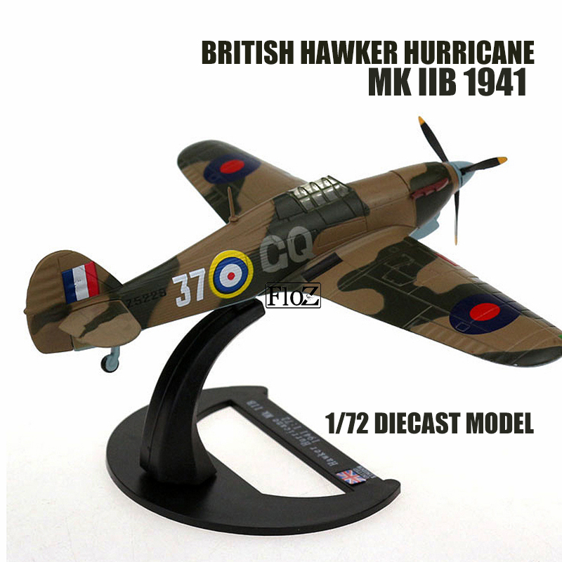 hawker hurricane diecast model