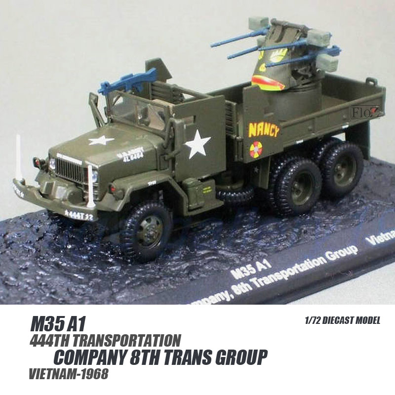 M35 A1 Grupo Transportes Vietnam 1968 1:72 Tanque Altaya Diecast
