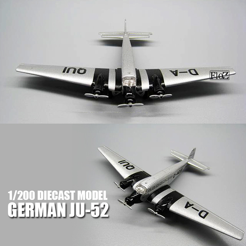 1//250 Scale WWII German Transport Plane Diecast Aircraft Display Airplane Model