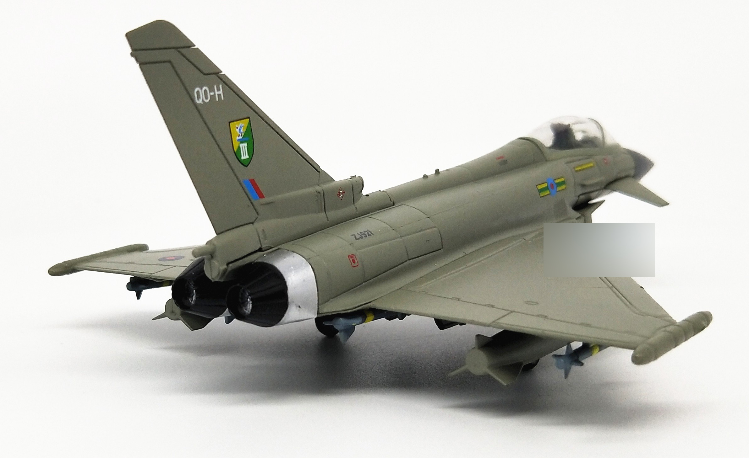 eurofighter typhoon diecast model