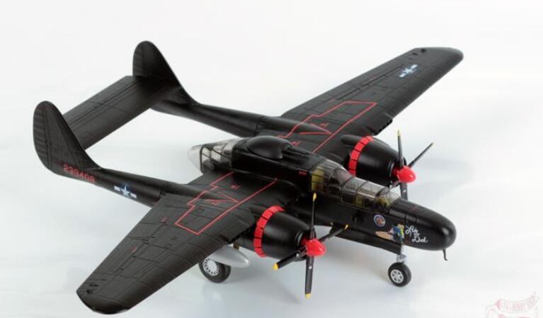 AF1 P-61B Black Widow Lady in the Dark Major 1/72 diecast plane model ...