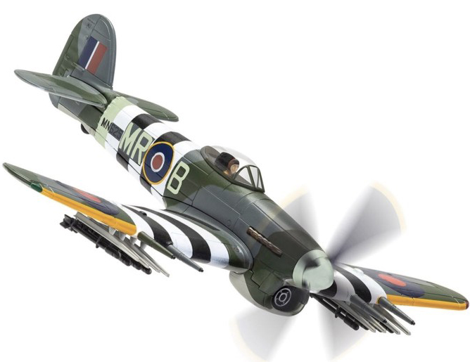 Hawker Typhoon Mk.IB MN625/MRB 1/72 diecast plane model aircraft