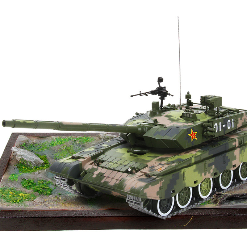 ナナ/MBT TEERBO China Type 99 ztz-99 MBT tank with moveable track 1