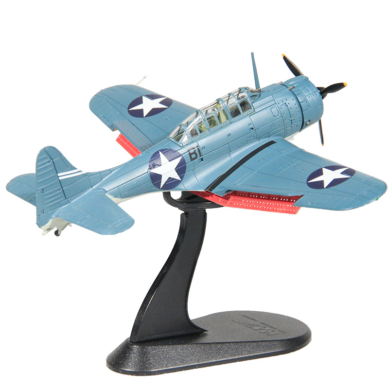 HOBBY MASTER WWII USA SBD-3 Dauntless 1/72 diecast plane model aircraft ...