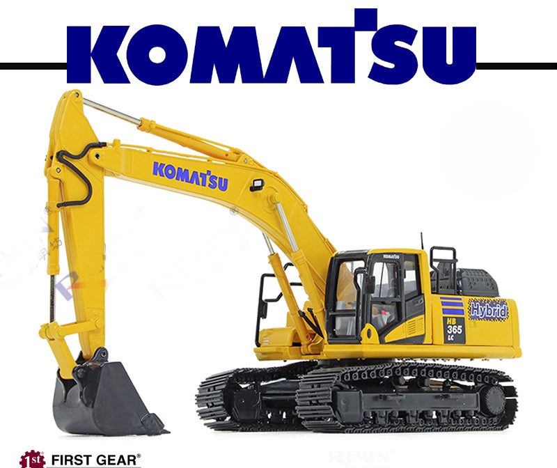 Komatsu HB365LC-3 Hybrid Excavator First Gear (#50-3412) 1/50