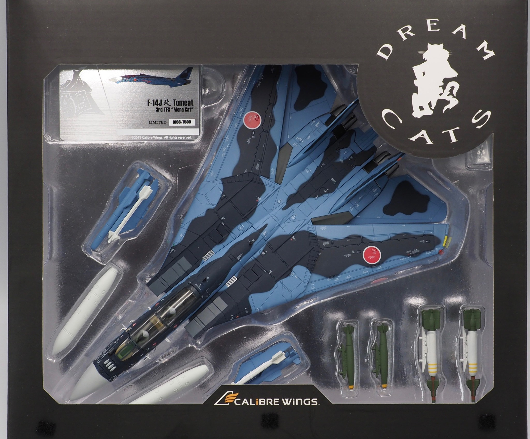Calibre Wings JASDF F14 F-14J (KAI) tomcat MONA CAT 1/72