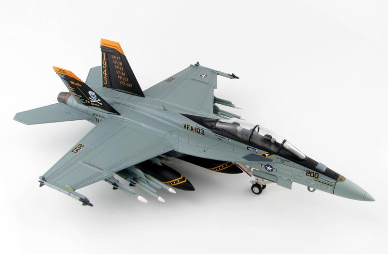HM F/A-18F Super Hornet Pirate Flag Squadron VFA-103 1/72