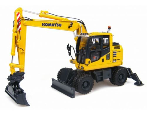 1//50 KOMATSU PC200-10 Engineering Excavator Diecast Model Toy NIB NEW