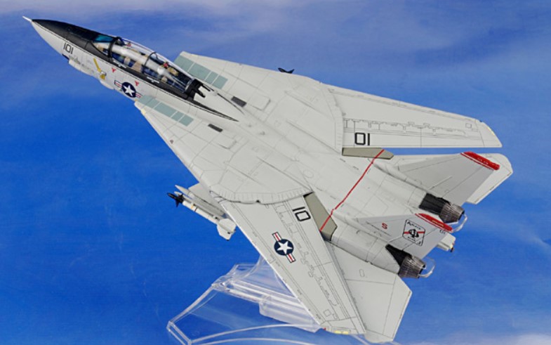 FOV Grumman F-14A Tomcat USN VF-41 Black Aces AJ101 1/72 diecast model ...