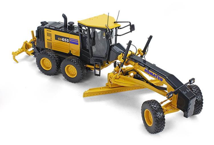 for Komatsu GD655-6 Motor Grader with Ripper 1/50 DIECAST MODEL