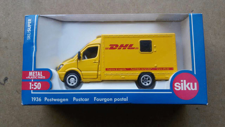 for DHL 1936 postwagon van truck Courier U1936 1/50 DIECAST MODEL