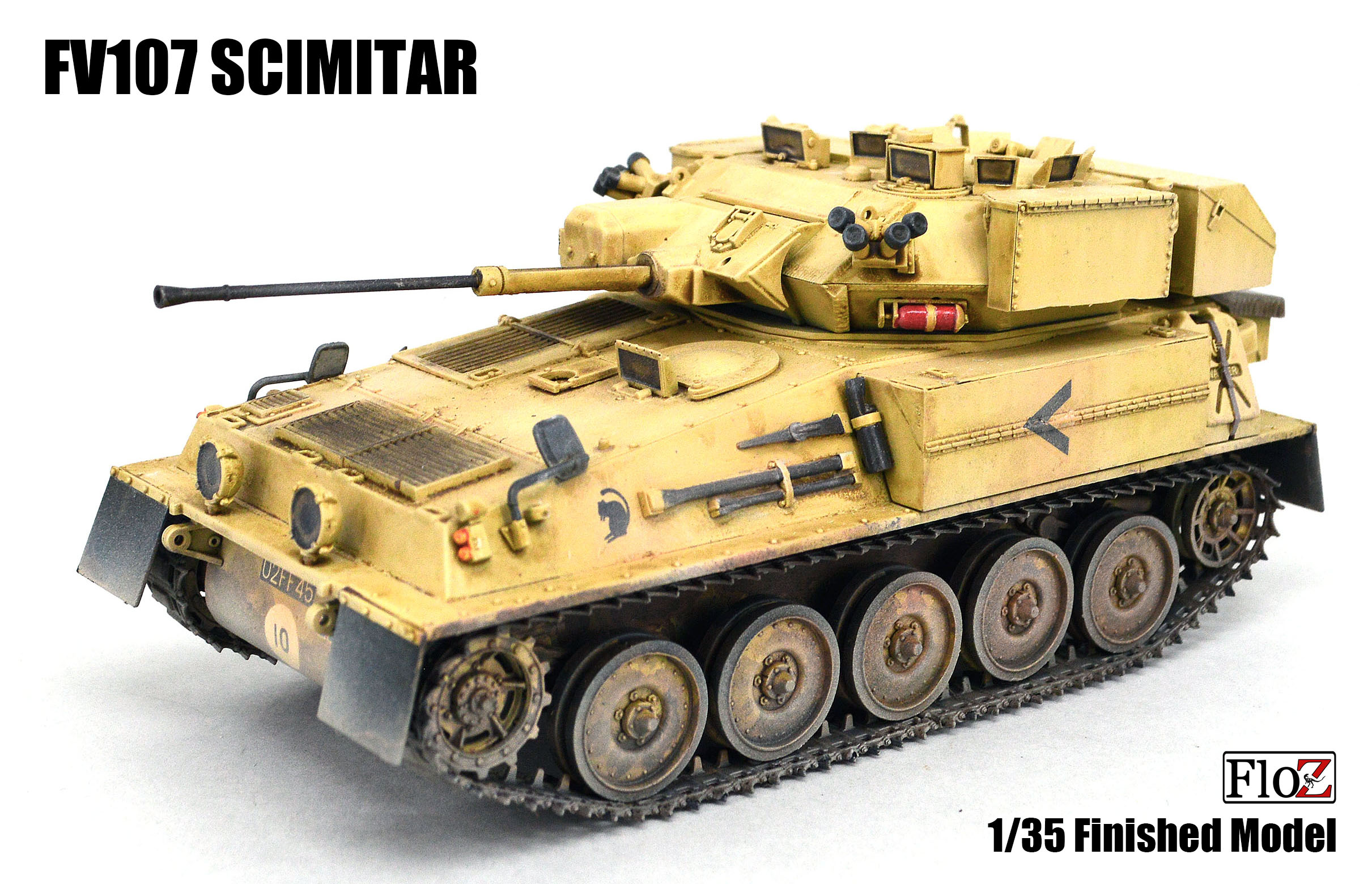 Wwii British Cvr T Fv107 Scimitar Floz 1 35 Finished Tank Model Ebay