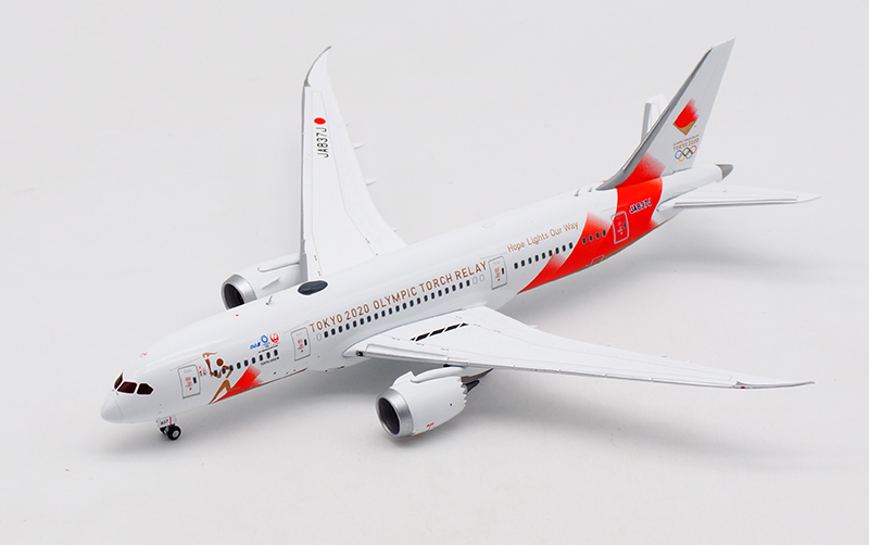あ*ゆ様 B787-8 TOKYO 2020 JA837J 1/200 JC W JCWings JAL BOEING 787-8 JA837J TOKYO 2020 OLYMPIC TORCH1/400