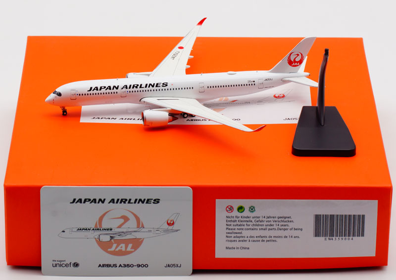 JC Wings JAL JAPAN AIRLINES AIRBUS A350-900 JA05XJ 1/400