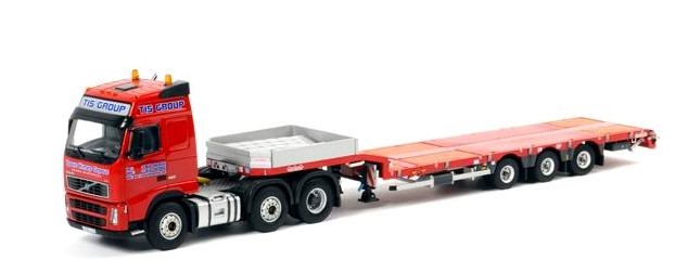 WSI 1/50 for Volvo FH2 Globetrotter 6x2 Nooteboom Step frame