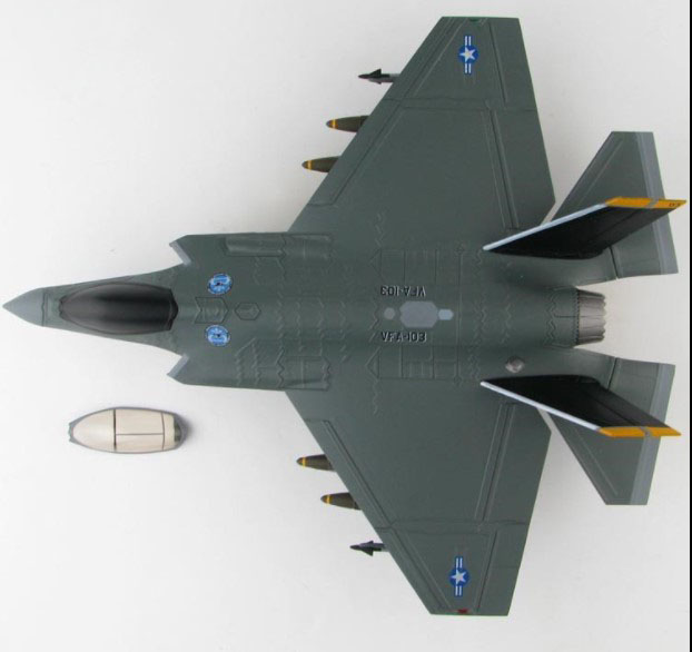 Hobby Master 洛克希德·马丁 F-35C 003 1/72 压铸飞机 预制模型