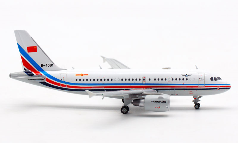 JC Wings 1:400 中国空軍 AIRBUS A319 B-4092 JC Wings China Air Force Airbus A319 B-4091 special 1：400